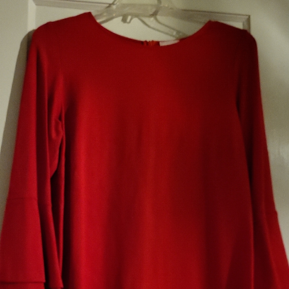 Elegant Red Women's Dress